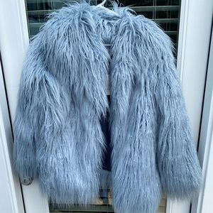 NWT Furry Coat from LOFT.